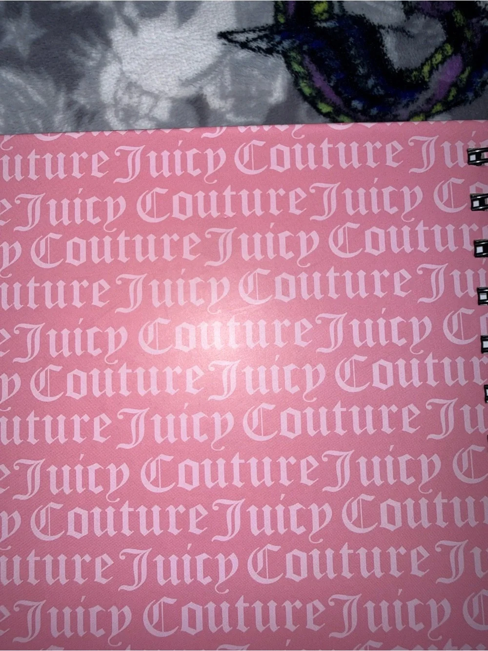 Juicy Couture Pink Heart Pen Set & Spiral Journal